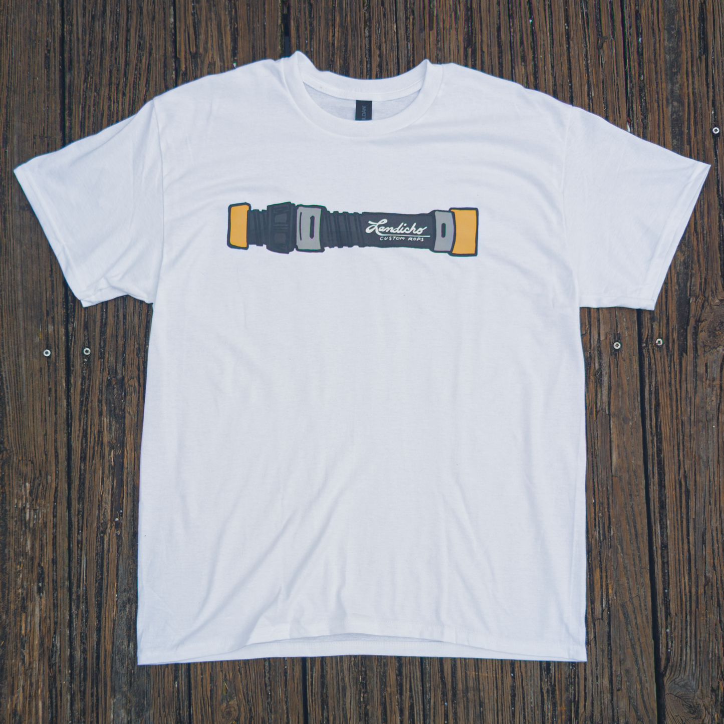 Reel Seat Tee - White